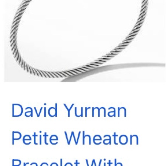 David Yurman Bracelet with Amethyst and Diamonds. - Picture 4 of 6